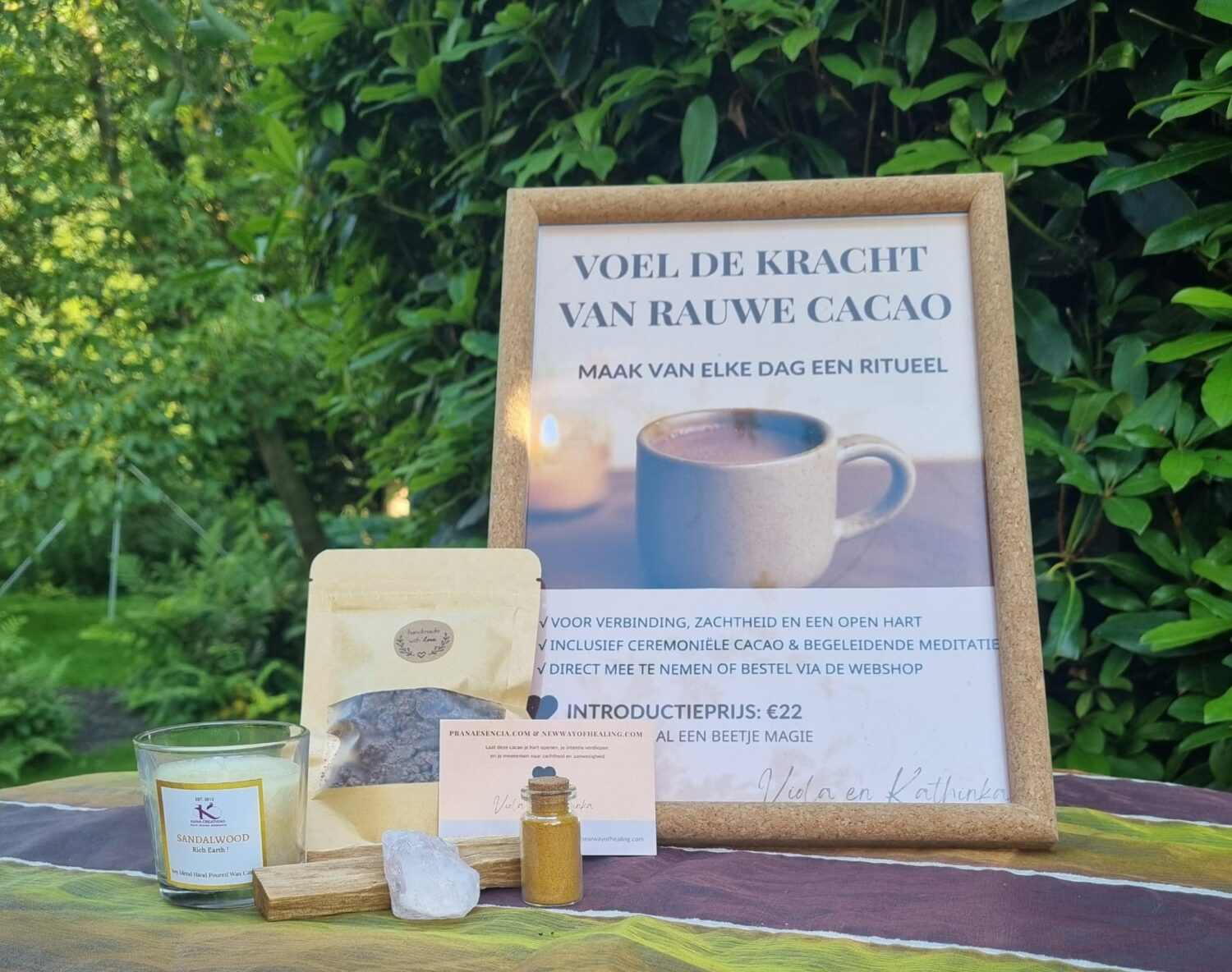 cacao ceremonie thuiskit complete set voor jouw ritueel